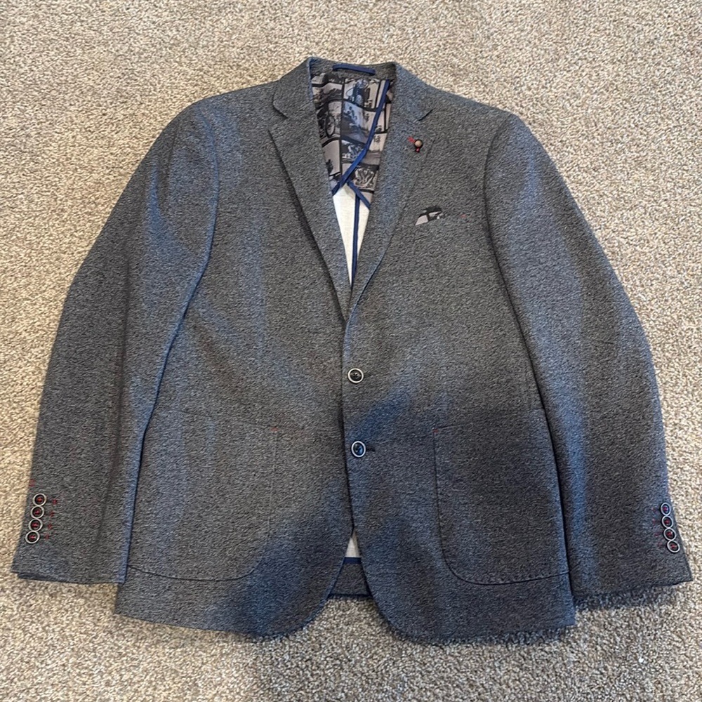 Grey sport coat
